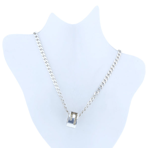 グッチ SV925 シルバー Gリング ネックレス レディース GUCCI 中古