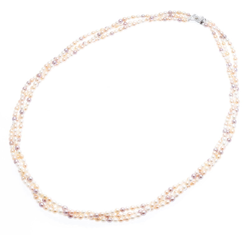 タサキ メタル 淡水パール4.8mm ネックレス レディース TASAKI 中古