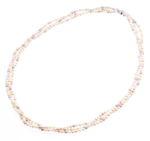 タサキ メタル 淡水パール4.8mm ネックレス レディース TASAKI 中古