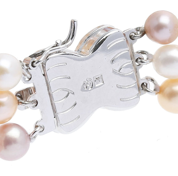 タサキ メタル 淡水パール4.8mm ネックレス レディース TASAKI 中古