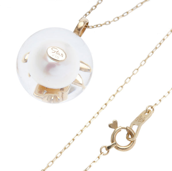 スタージュエリー K10イエローゴールド プラスチック ネックレス STAR JEWELRY 中古
