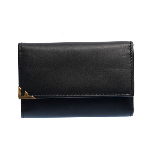 サルヴァトーレフェラガモ ブラック レザー キーケース レディース Salvatore Ferragamo 中古