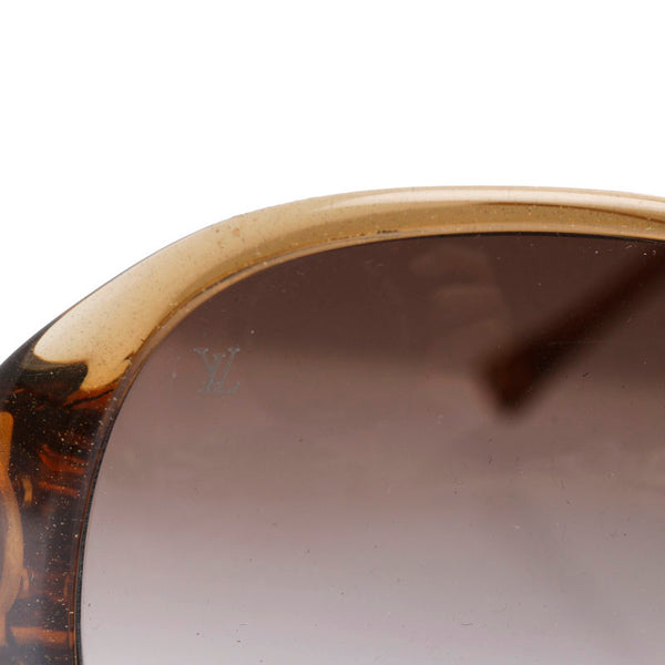 ルイ ヴィトン スプソン Z0283E ブラウン プラスチック サングラス レディース LOUIS VUITTON 中古