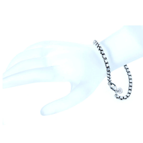 ティファニー シルバー SV925 シルバー ベネチアン ブレスレット レディース TIFFANY&Co. 中古