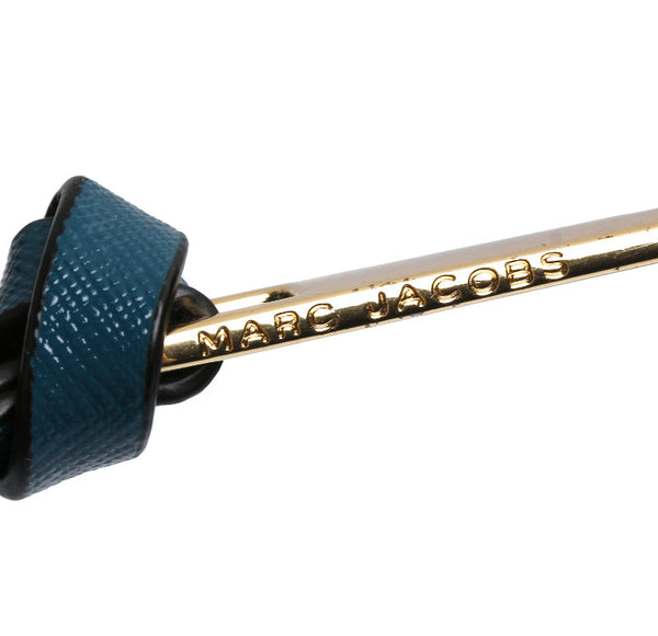 マークジェイコブス 水色 ピンク レザー ショルダーバッグ レディース MARC JACOBS 中古