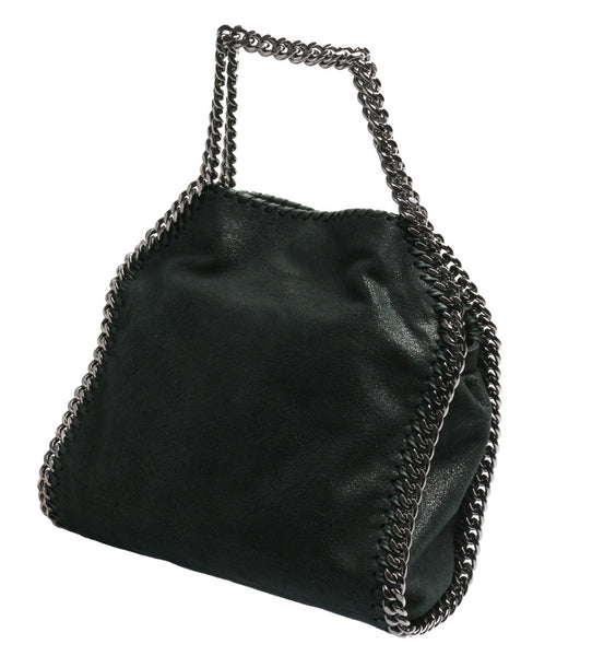 ステラマッカートニー ファラベラ チェーン グリーン フェイクレザー 肩掛け ショルダーバッグ レディース Stella McCartney 中古