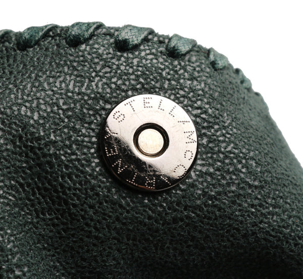 ステラマッカートニー ファラベラ チェーン グリーン フェイクレザー 肩掛け ショルダーバッグ レディース Stella McCartney 中古