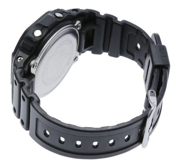 カシオ G-SHOCK DW-5600E ラバー 05-8 ブラック ラバー 腕時計  CASIO クオーツ ブラック文字盤 【中古】