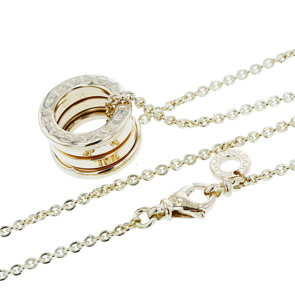 ブルガリ ゴールド K18YG イエローゴールド 750 B-zero1 ビーゼロワン ネックレス レディース BVLGARI 中古