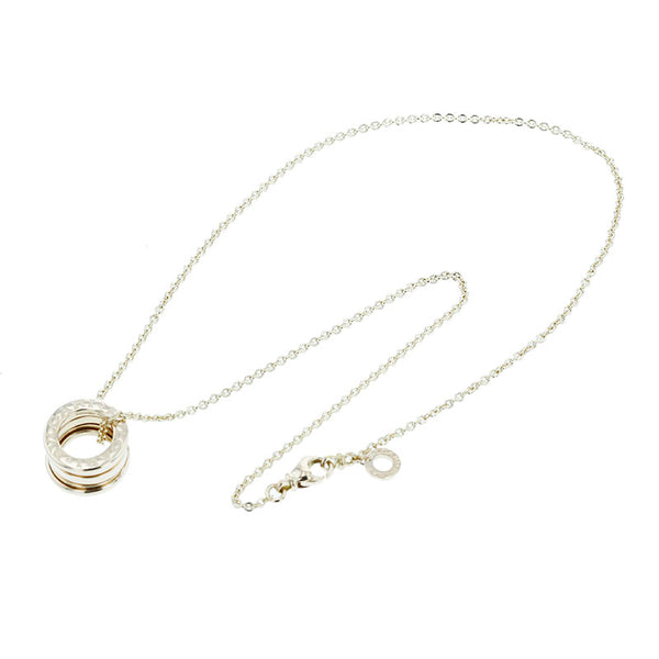ブルガリ ゴールド K18YG イエローゴールド 750 B-zero1 ビーゼロワン ネックレス レディース BVLGARI 中古