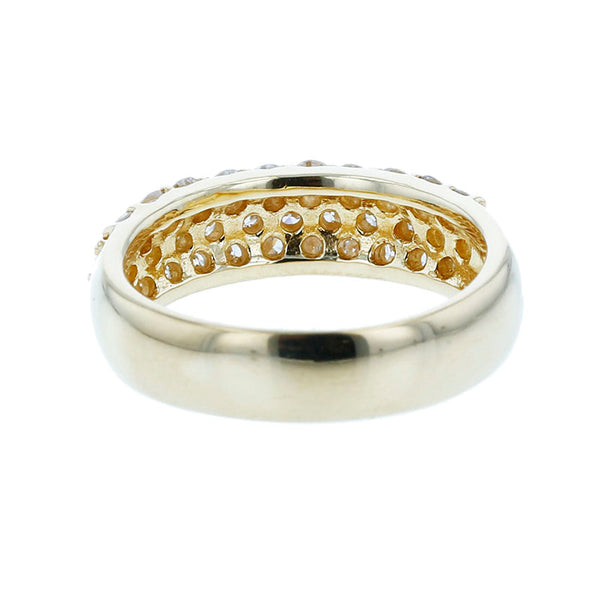 K18YG イエローゴールド ダイヤ1.00ct リング 指輪 レディース 13号 【中古】