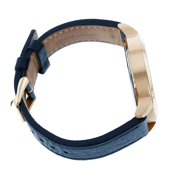 トミーヒルフィガー TH.286.1.34.1987 ブラック ゴールド ステンレススチール レザー 腕時計 メンズ TOMMY HILFIGER クオーツ ホワイト文字盤 【中古】