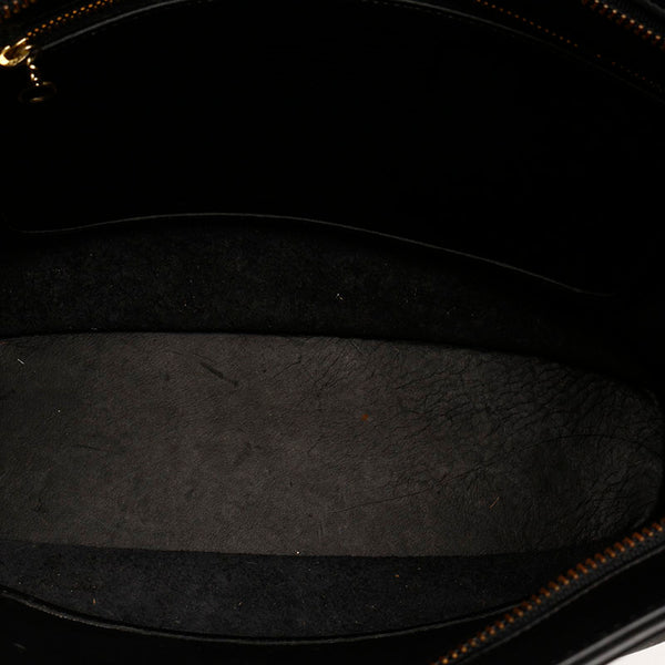 コーチ 9094 ブラック レザー トートバッグ レディース COACH 【中古】