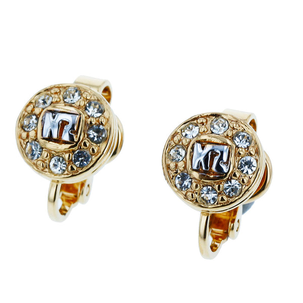 ニナリッチ ゴールド メッキ イヤリング レディース NINA RICCI 【中古】