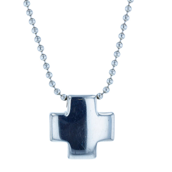 ティファニー SV925 シルバー ローマンクロス ネックレス レディース TIFFANY&Co. 【中古】