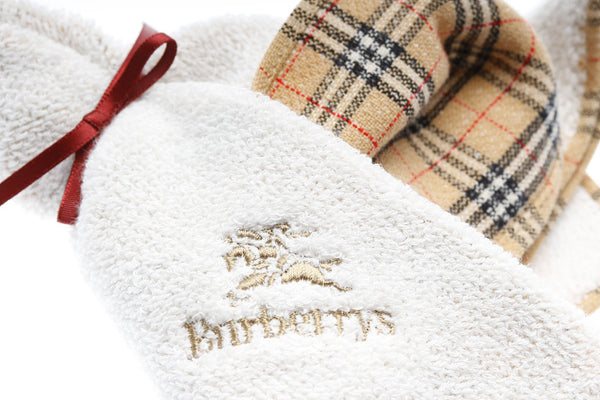 バーバリー ノバチェック ブラウン パイル・タオル ぬいぐるみ ハンカチ レディース BURBERRY 中古