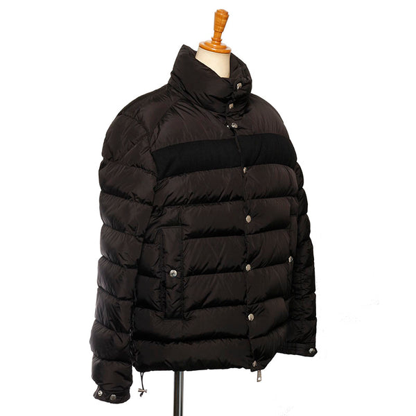 モンクレール BREVAL GUBBOTTO ブラック ナイロン ダウンジャケット メンズ MONCLER 【中古】