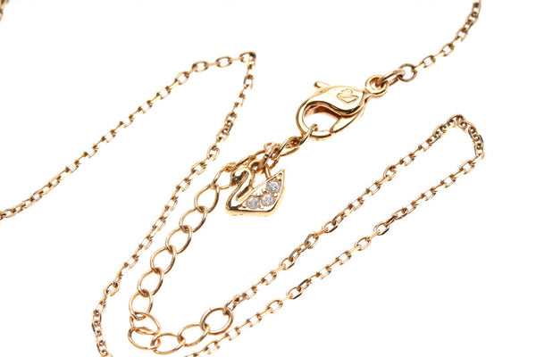 スワロフスキー ゴールド メッキ スワロフスキー ネックレス レディース SWAROVSKI 中古
