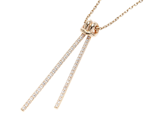 スワロフスキー ゴールド メッキ スワロフスキー ネックレス レディース SWAROVSKI 中古