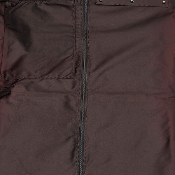バーバリー ノバチェック ガーメントケース ベージュ キャンバス レザー メンズ BURBERRY 【中古】