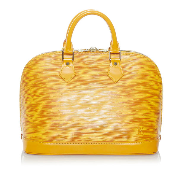 ルイ ヴィトン エピ アルマ ハンドバッグ M52149 タッシリイエロー レザー レディース LOUIS VUITTON 【中古】