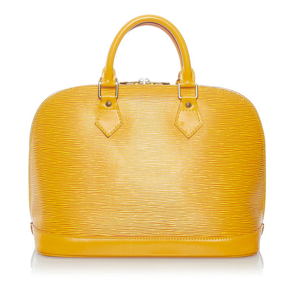 ルイ ヴィトン エピ アルマ ハンドバッグ M52149 タッシリイエロー レザー レディース LOUIS VUITTON 【中古】