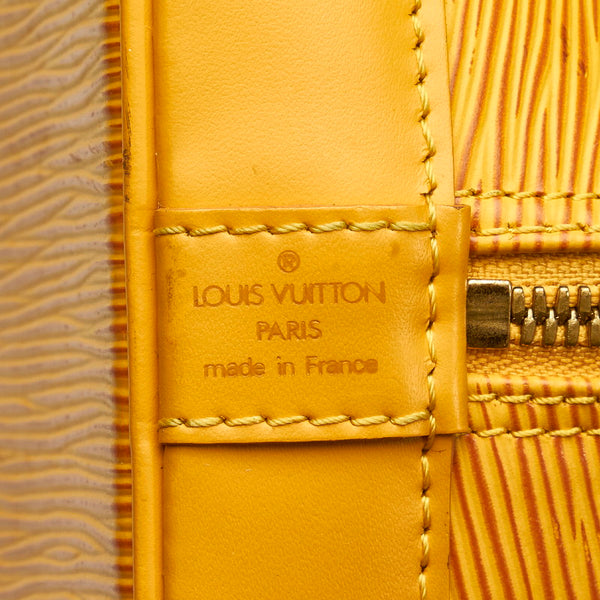 ルイ ヴィトン エピ アルマ ハンドバッグ M52149 タッシリイエロー レザー レディース LOUIS VUITTON 【中古】