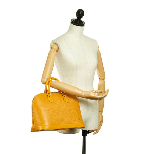 ルイ ヴィトン エピ アルマ ハンドバッグ M52149 タッシリイエロー レザー レディース LOUIS VUITTON 【中古】