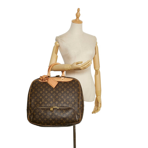 ルイ ヴィトン モノグラム エヴァジオン ボストンバッグ トラベルバッグ M41443 ブラウン PVC レザー レディース LOUIS VUITTON 【中古】