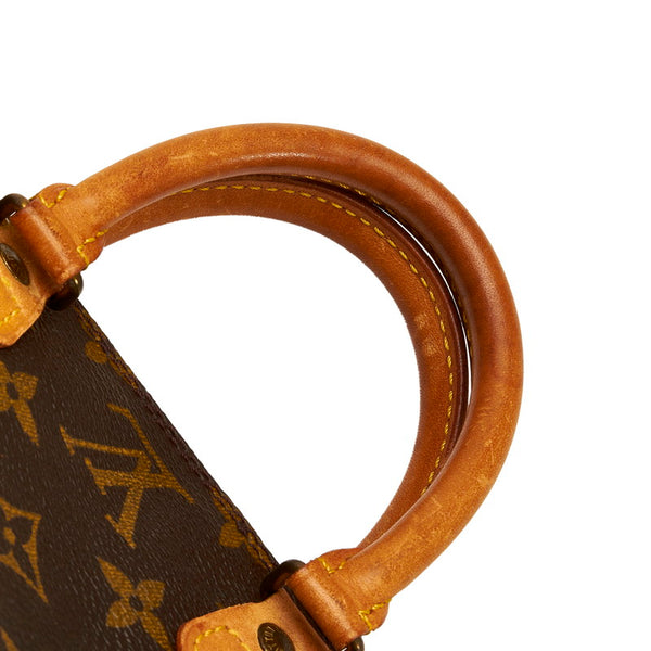 ルイ ヴィトン モノグラム ミニスピーディ ハンドバッグ M41534 ブラウン PVC レザー レディース LOUIS VUITTON 【中古】