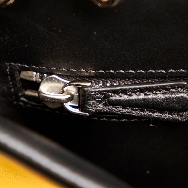 フェンディ ピーカブー 7VA422 ブラック レザー ハンドバッグ ショルダーバッグ 2WAY レディース FENDI 【中古】