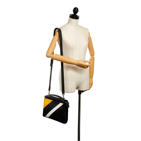 フェンディ ピーカブー 7VA422 ブラック レザー ハンドバッグ ショルダーバッグ 2WAY レディース FENDI 【中古】