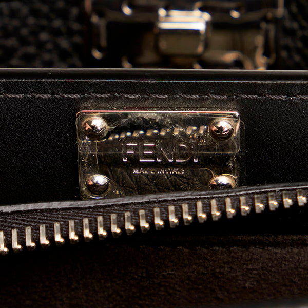 フェンディ ピーカブー 7VA422 ブラック レザー ハンドバッグ ショルダーバッグ 2WAY レディース FENDI 【中古】