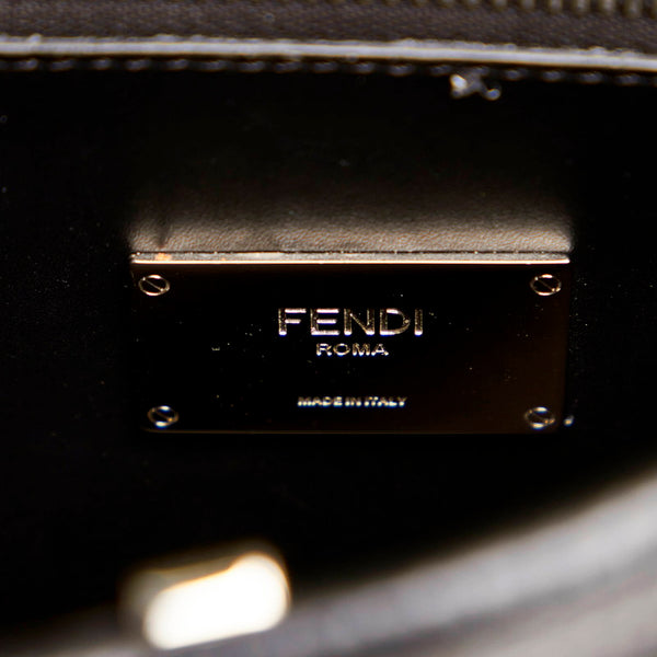 フェンディ ピーカブー 7VA422 ブラック レザー ハンドバッグ ショルダーバッグ 2WAY レディース FENDI 【中古】
