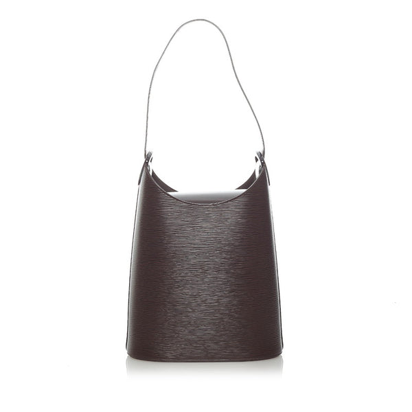ルイ ヴィトン エピ ヴェルソー ハンドバッグ ワンショルダーバッグ M5281D モカ ブラウン レザー レディース LOUIS VUITTON 【中古】