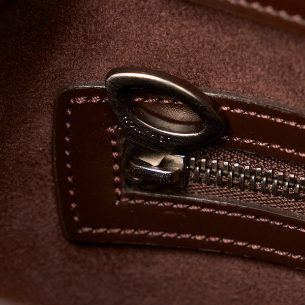 ルイ ヴィトン エピ ヴェルソー ハンドバッグ ワンショルダーバッグ M5281D モカ ブラウン レザー レディース LOUIS VUITTON 【中古】