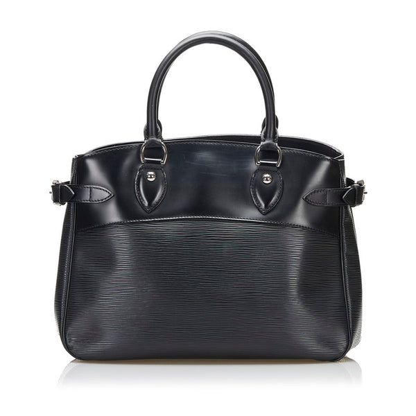 ルイ ヴィトン エピ パッシィPM  ハンドバッグ M59262 ノワール ブラック レザー レディース LOUIS VUITTON 【中古】
