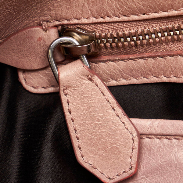 ミュウミュウ ハンドバッグ ショルダーバッグ 2WAY ピンク レザー レディース MIUMIU 【中古】