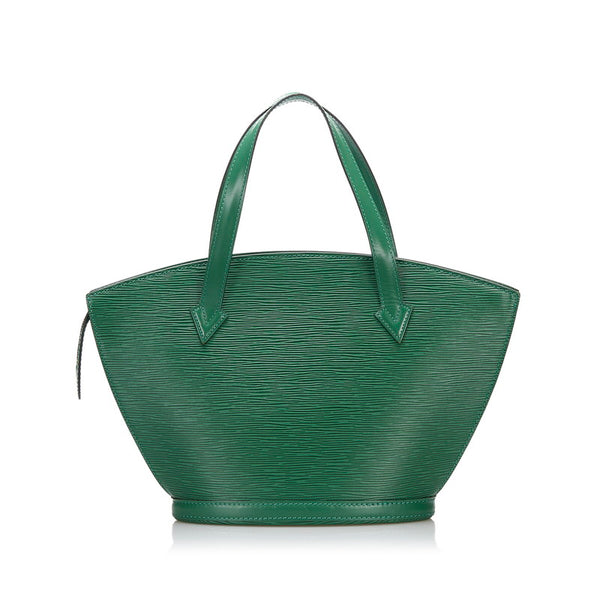 ルイ ヴィトン エピ サンジャック ハンドバッグ M52274 ボルネオグリーン レザー レディース LOUIS VUITTON 【中古】