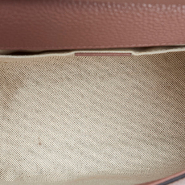 グッチ GGマーモント トップハンドルバッグ ハンドバッグ ショルダーバッグ2WAY 442622 ピンク ベージュ レザー レディース GUCCI 【中古】