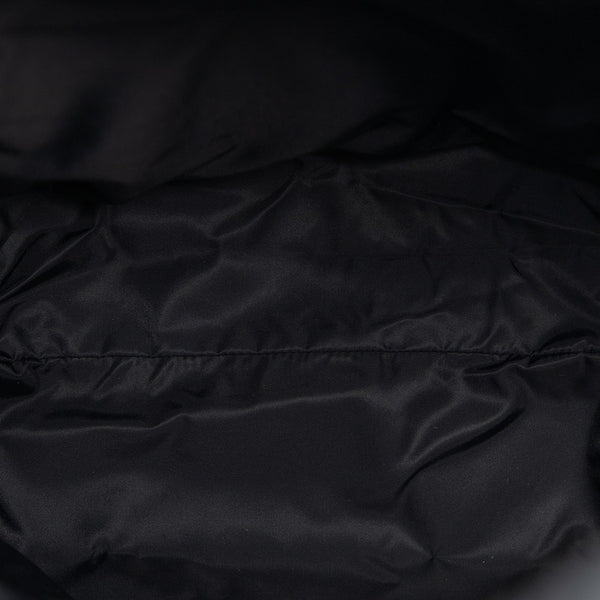 グッチ シェリーライン リュック バックパック 337075 ブラック マルチカラー キャンバス レザー メンズ GUCCI 【中古】