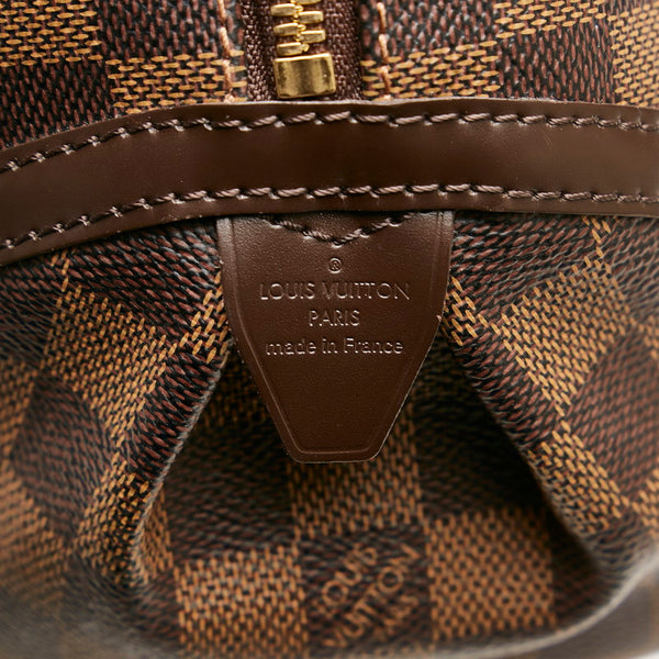 ルイ ヴィトン ダミエ リヴィントンGM ハンドバッグ ショルダーバッグ N41158 ブラウン PVC レザー レディース LOUIS VUITTON 【中古】