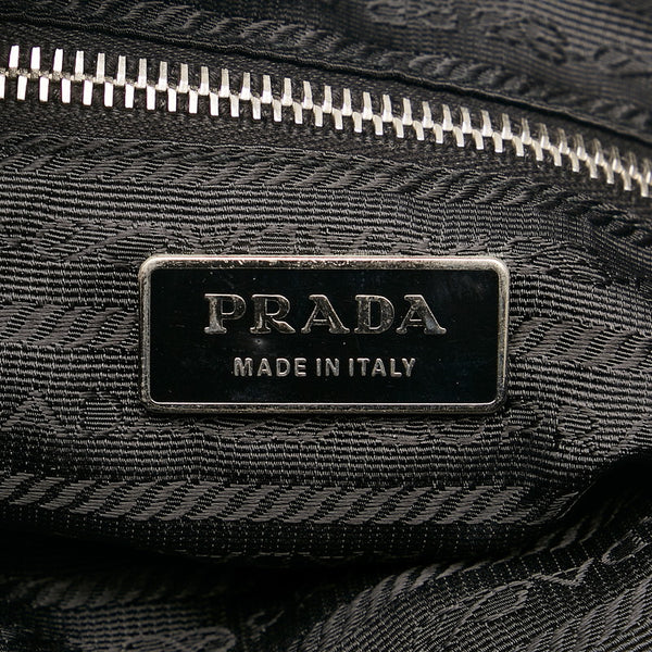 プラダ ワンショルダーバッグ ブラック ナイロン レディース PRADA 【中古】