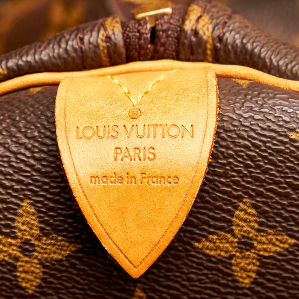 ルイ ヴィトン モノグラム キーポル55 M41424 ブラウン PVC レザー ボストンバッグ レディース LOUIS VUITTON 【中古】