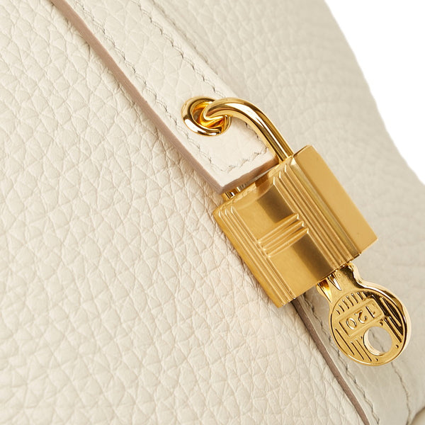 エルメス ピコタンロックPM ハンドバッグ ベトン トリヨンクレマンス レディース HERMES 【中古】