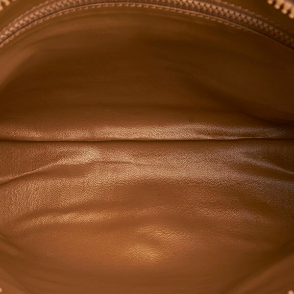 セリーヌ マカダム セカンドバッグ ベージュ PVC レザー メンズ CELINE 【中古】