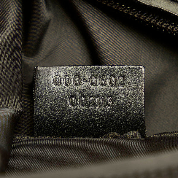 グッチ ワンショルダーバッグ 000 0602 ブラック ナイロン レザー レディース GUCCI 【中古】