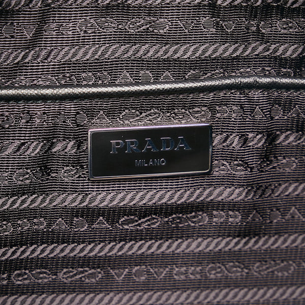 プラダ 斜め掛け ショルダーバッグ 1BC421 ブラック ナイロン レディース PRADA 【中古】