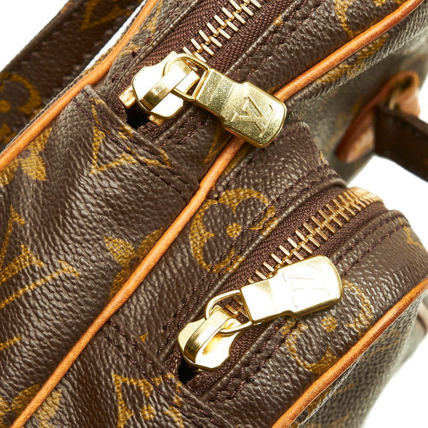 ルイ ヴィトン モノグラム ミニ アマゾン 斜め掛け ショルダーバッグ M45238 ブラウン PVC レザー レディース LOUIS VUITTON 【中古】