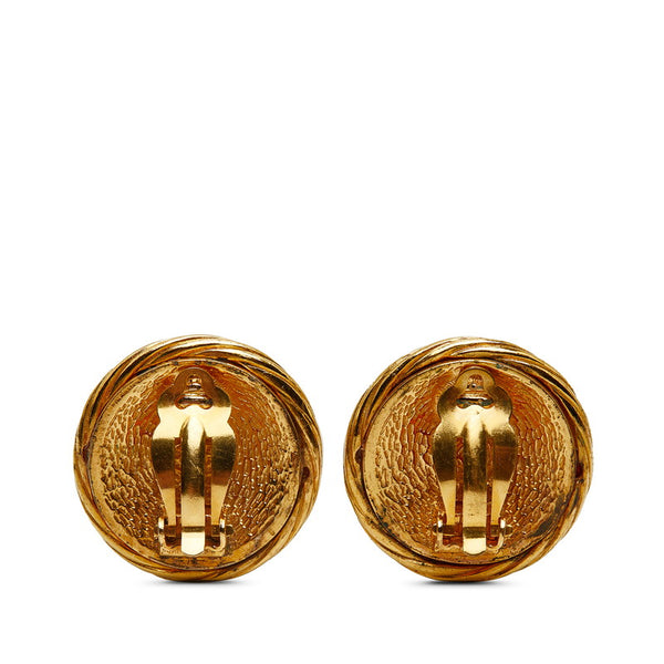 シャネル ココマーク ヴィンテージ イヤリング ゴールド メッキ レディース CHANEL 【中古】